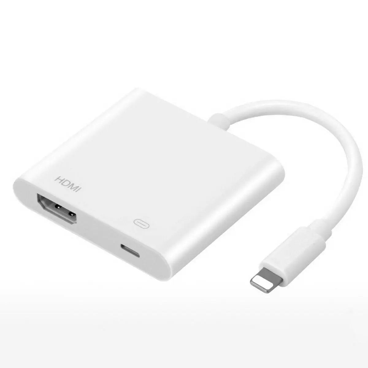 Compatible HDMI Digital AV Adapter for iPad iPhone White - POWER SUPPLY NEEDED - AllTech