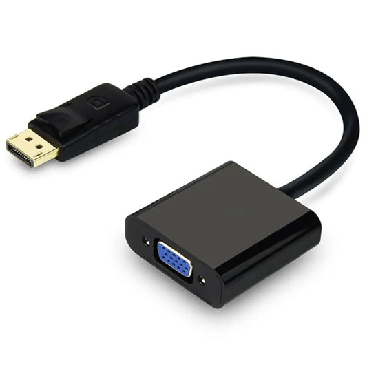 DisplayPort to VGA Video Converter Male to Female Adapter Cable - AllTech