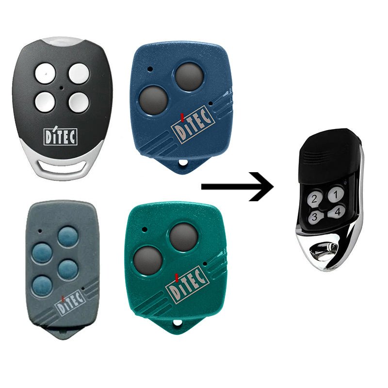 DITEC Garage Remote GOL4 BIXLG4 BIXLP2 & BIXLS2 Compatible Replacement - AllTech