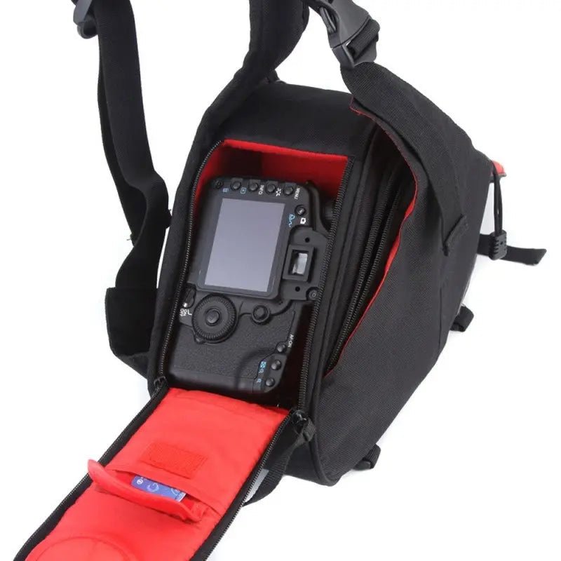 DSLR SLR Camera Bag Sling Backpack Triangle Carry Case Shoulder Bag - AllTech
