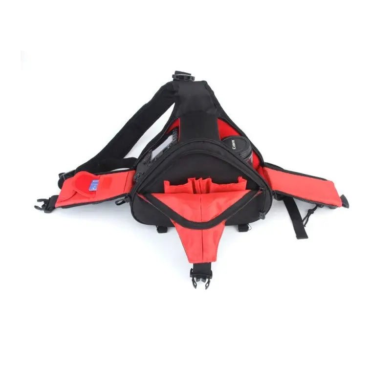 DSLR SLR Camera Bag Sling Backpack Triangle Carry Case Shoulder Bag - AllTech