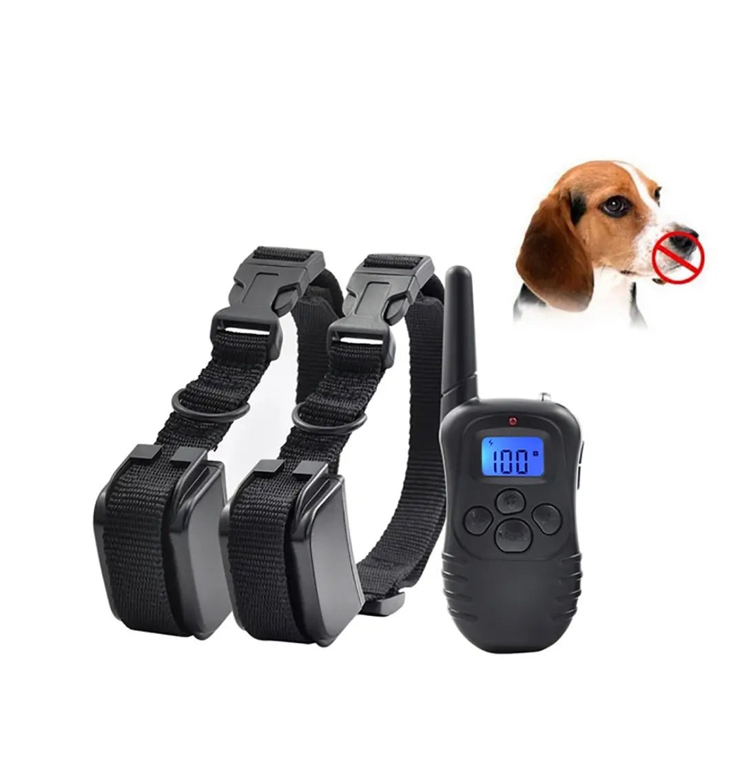 Dual Humane Dog Training Collar with Beep and Vibration Waterproof Rechargeable - AllTech