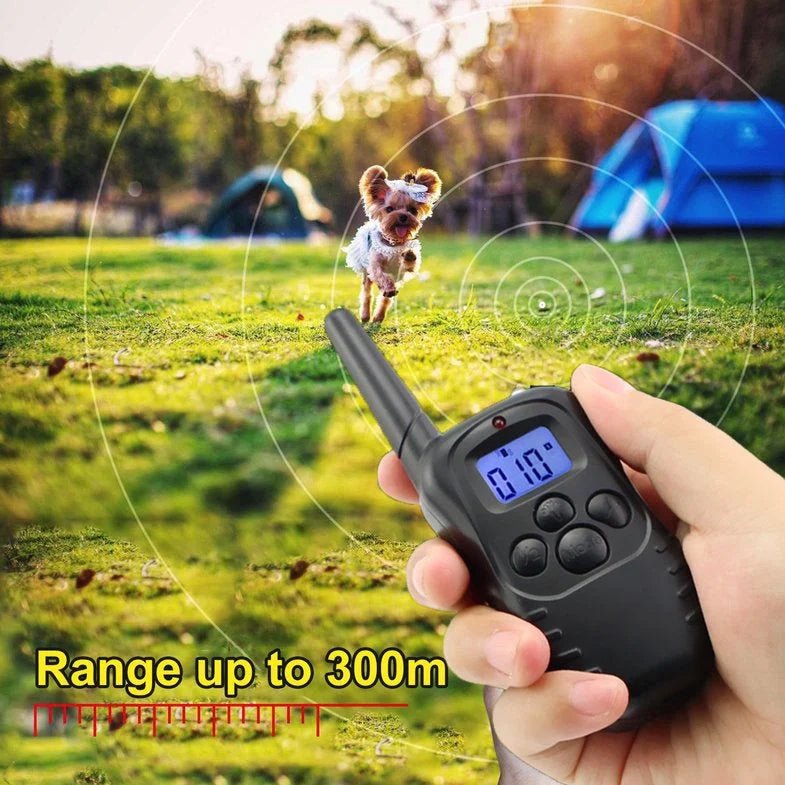 Dual Humane Dog Training Collar with Beep and Vibration Waterproof Rechargeable - AllTech