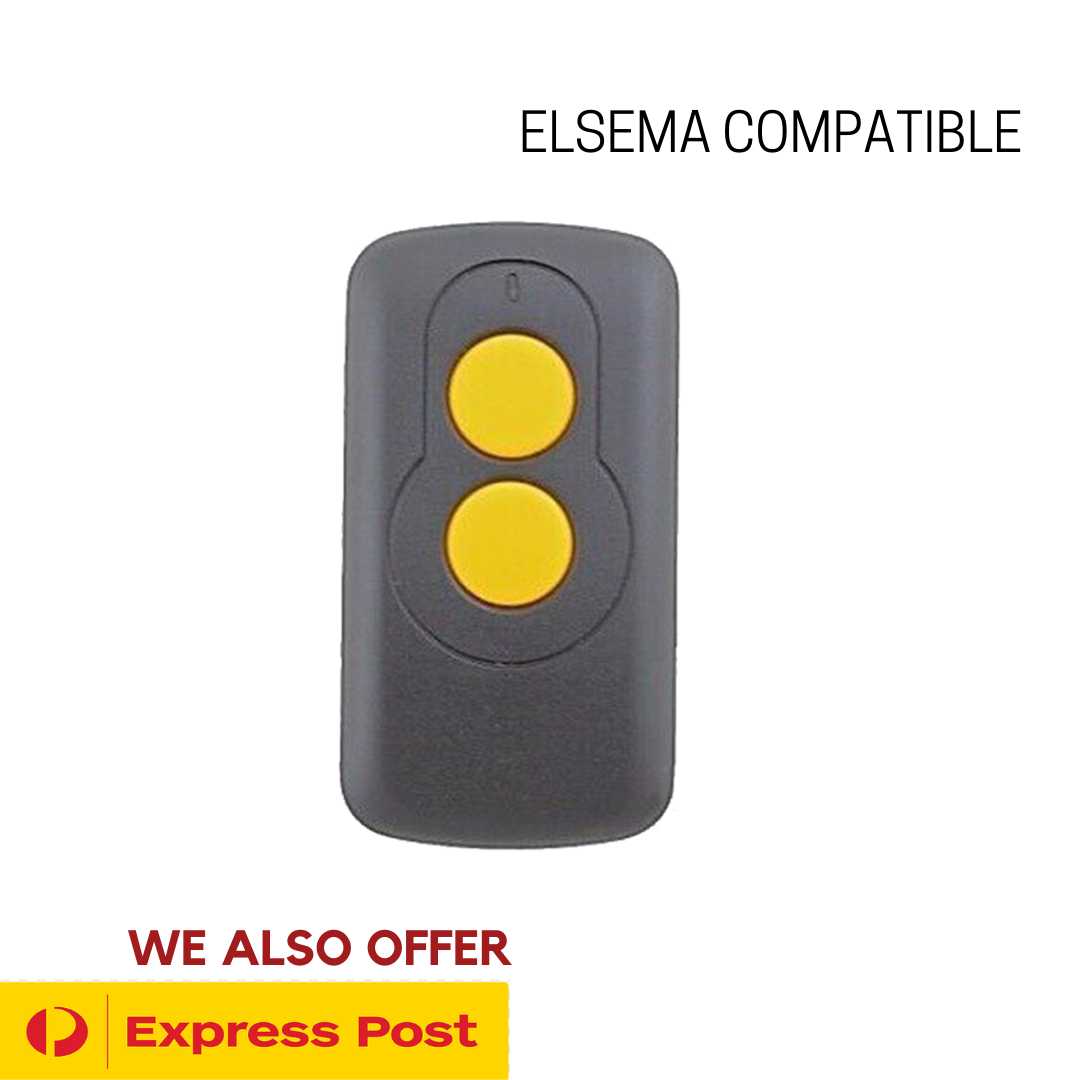Elsema Compatible Replacement Remote KEY301 FMT - 201 FMT - 301 FMT - 401 GDO - 4 - AllTech