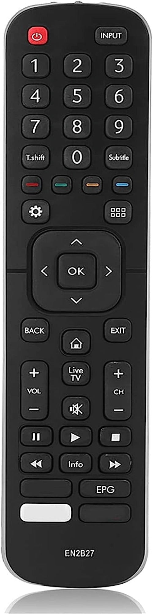 EN2B27 HISENSE TV Remote Control Replacement EN - 2B27 RC3394402 01 3139 238 - AllTech