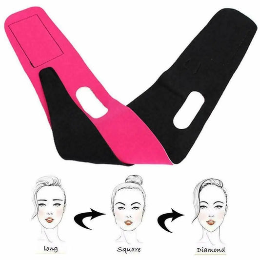 Face Slimming Belt V - Line Strap Up Mask Anti - Aging Reduce Double Chin Bandage - AllTech