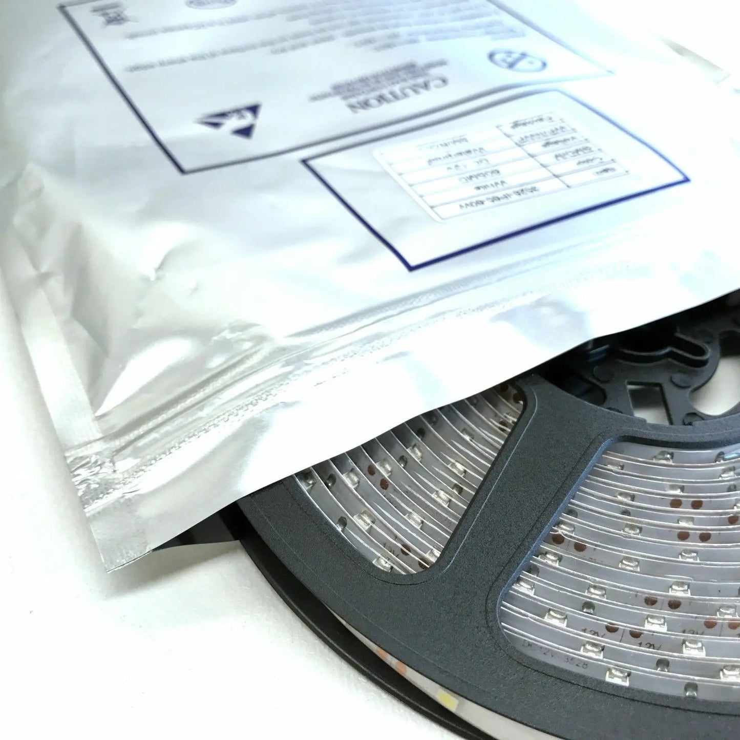 Flexible LED Strip Lights 5m Warm/Cool White Bright 5050 12V Waterproof - AllTech