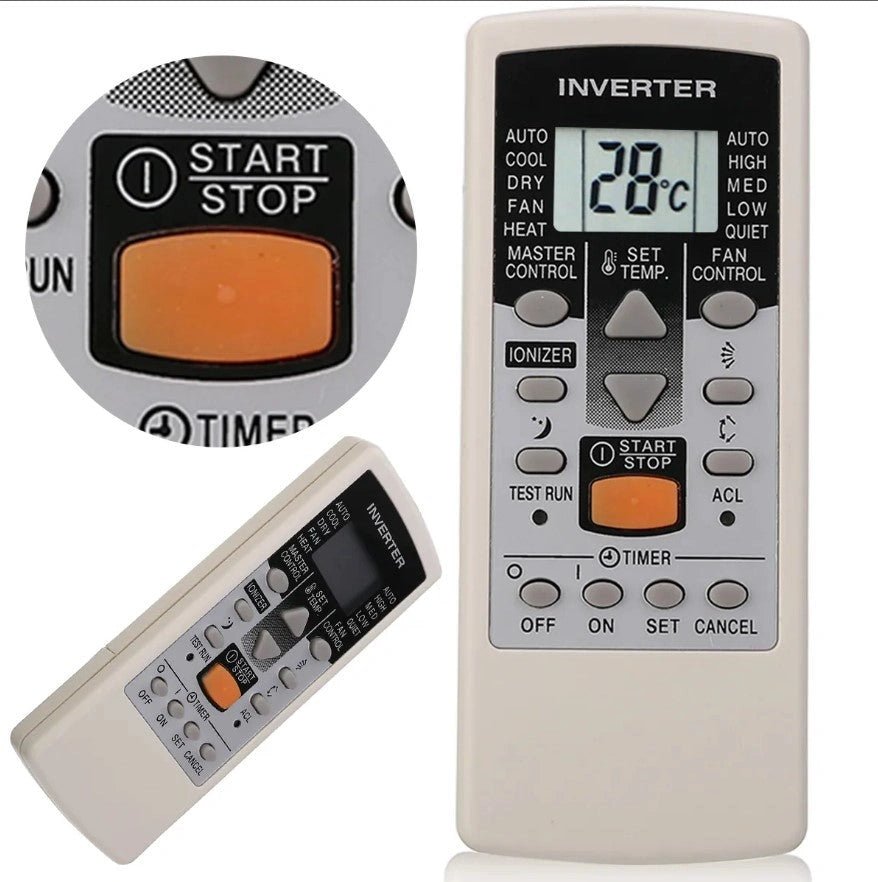 Fujitsu Air Conditioner Replacement Remote Control AR - PV1 AR - JE4 JE5 AR - JE6 JE8 - AllTech