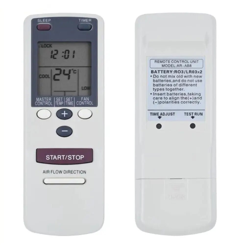 Fujitsu Air Conditioner Replacement Remote Control for AR - AB8 AR - AB9 AR - AB10 - AllTech