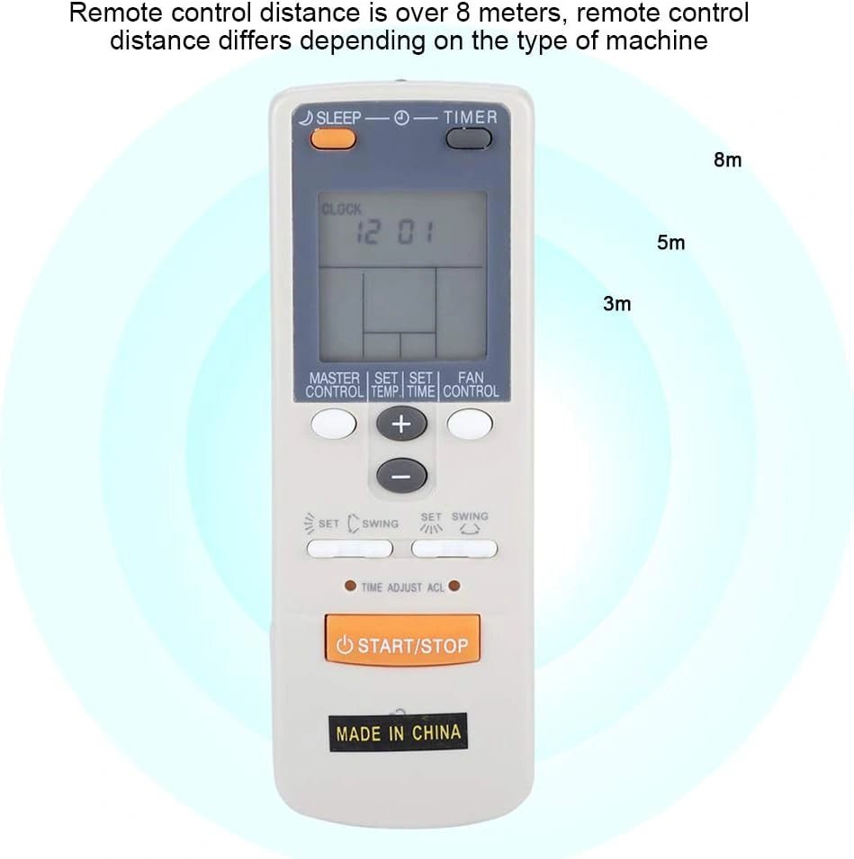 Fujitsu ARDL1 Replacement Remote Control for Air Conditioner AR - DL1 - AllTech