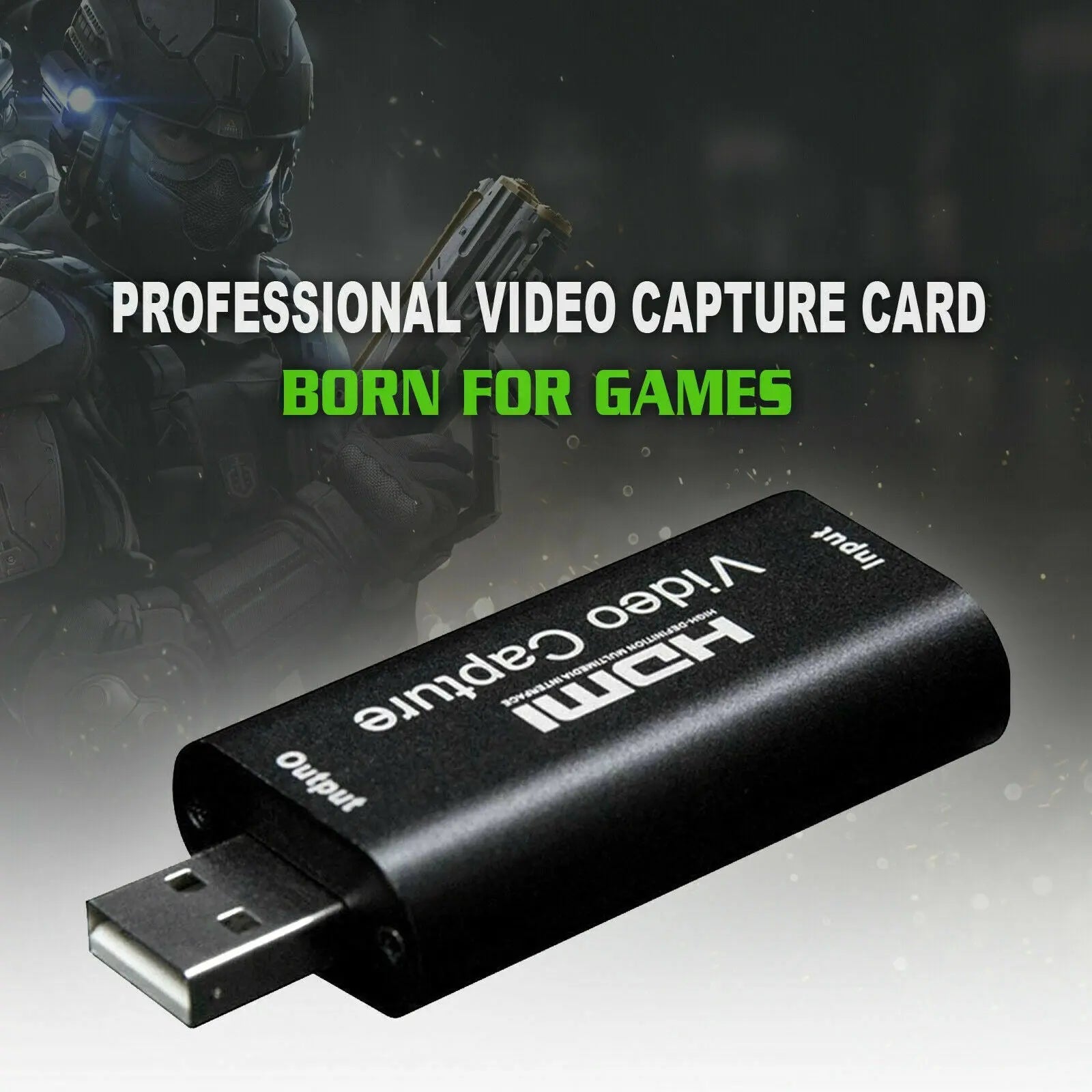 HDMI Video Capture Card to USB 2.0 1080p HD Recorder Video Game Livestreaming - AllTech