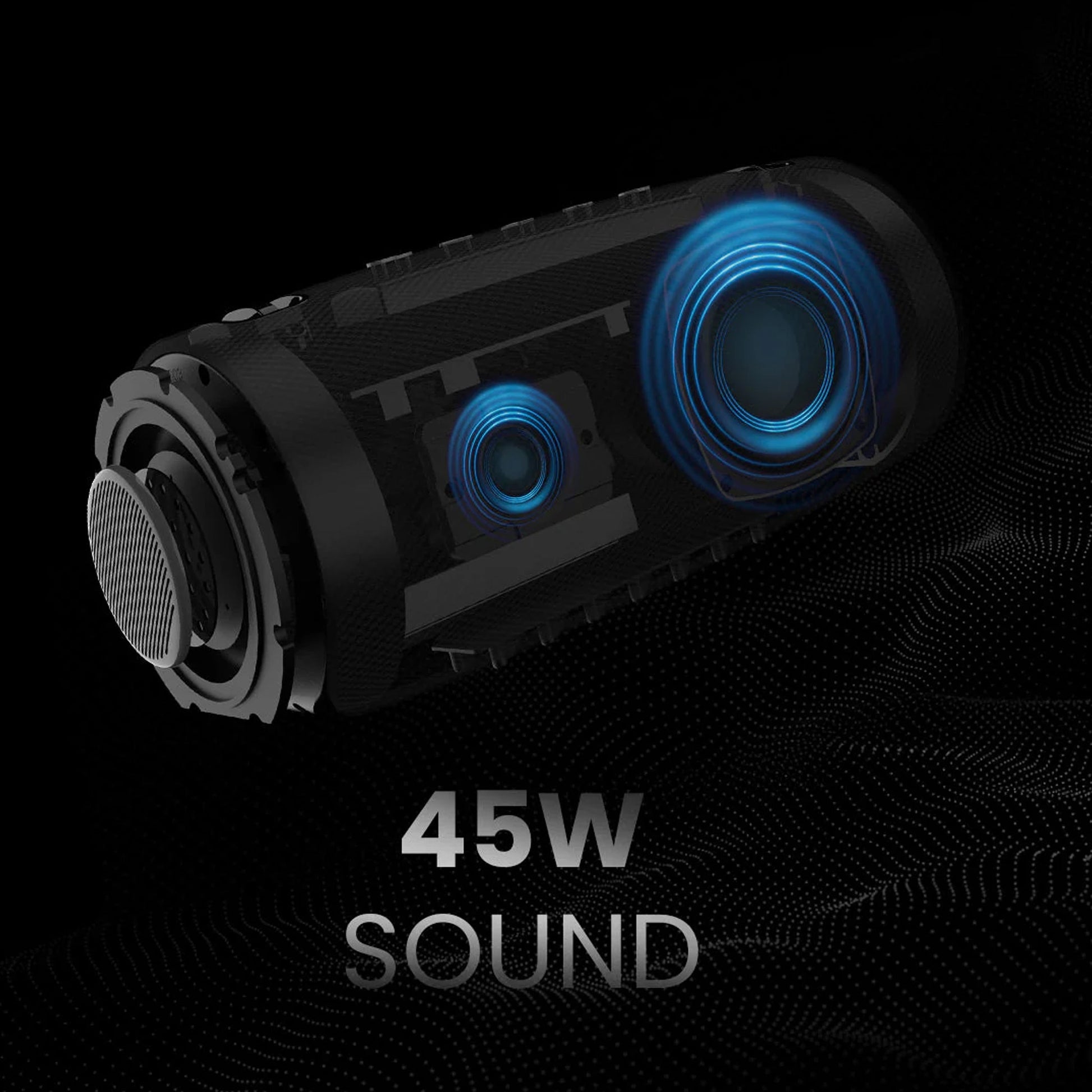 HIFUTURE Gravity Speaker - RGB IPX7 Waterproof 45W Powerful Speaker System - AllTech