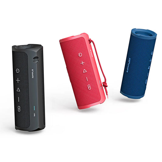 HIFUTURE Ripple Speaker - IPX7 Waterproof Bluetooth 5.3 20W Woofer+10W Tweeter Two Way Speaker System - AllTech