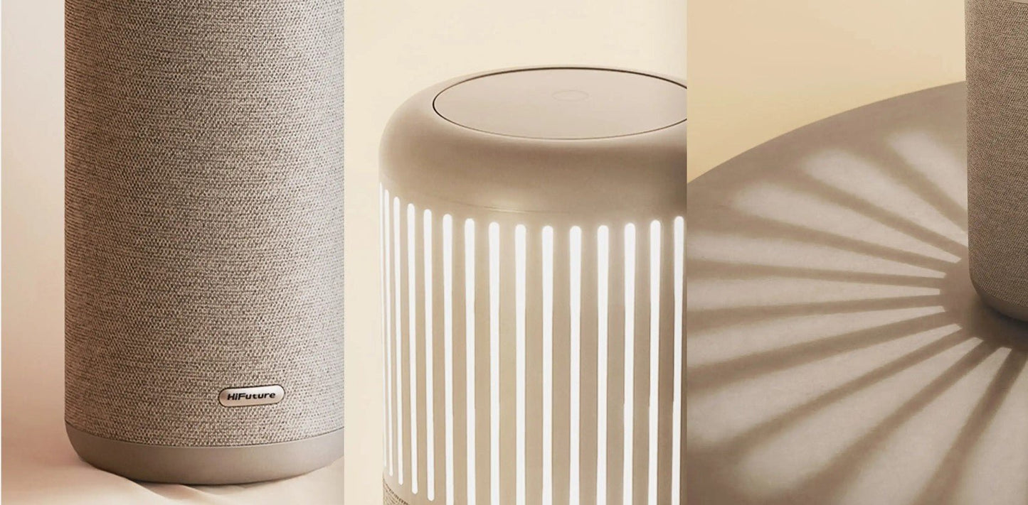 HIFUTURE Wedge Speaker - Ambient Lighting 360 Degree Sound and Touch Speaker - AllTech