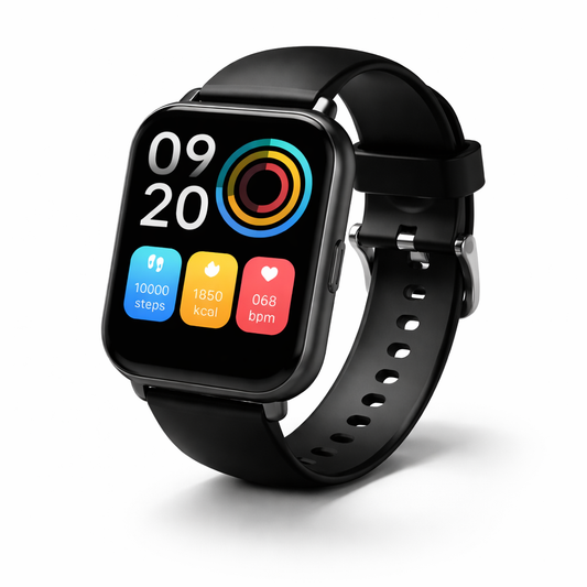 HIFUTURE Zone 2 Smartwatch Fitness Tracker 1.96” IPS Display IP68 Waterproof