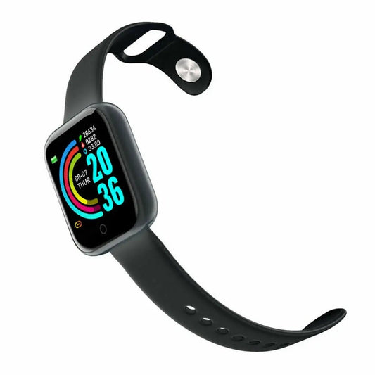 IP67 Waterproof Fitness Smartwatch with Heart Rate Tracker for iOS Android - AllTech