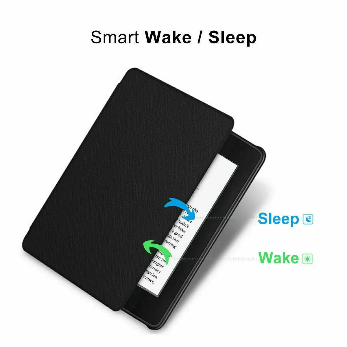 Kindle Flip Leather Case for Amazon KINDLE Paperwhite 11th Generation Folio 6.8 - AllTech