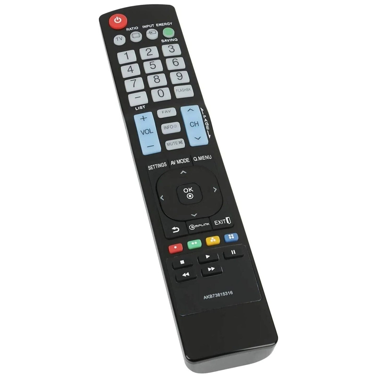 LG TV Replacement Remote Control AKB73615312 AKB74115502 AKB72914222 AKB73275618 - AllTech