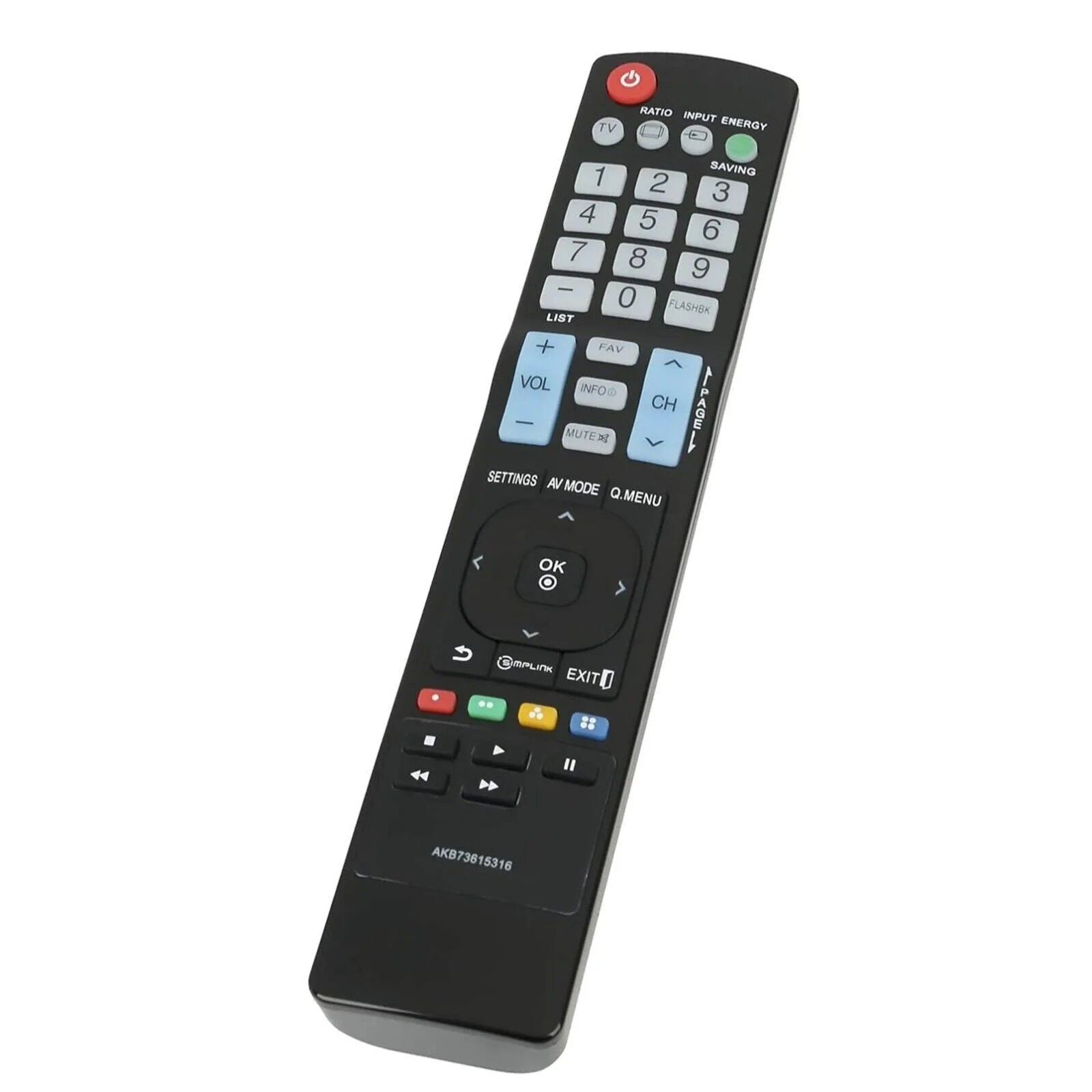 LG TV Replacement Remote Control AKB73615312 AKB74115502 AKB72914222 AKB73275618 - AllTech