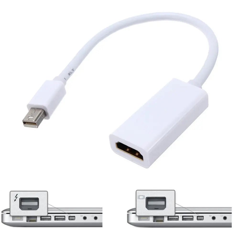 Mini DisplayPort to HDMI Adapter Thunderbolt DP for MacBook Pro Air Mac iMac - AllTech