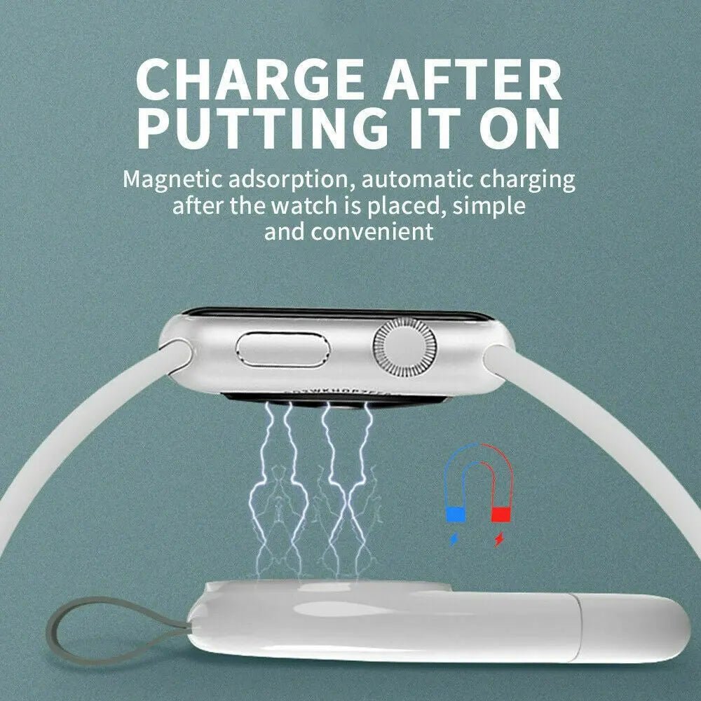 Mini Portable Wireless Charger for Apple iWatch Series Cordless USB Charging - AllTech