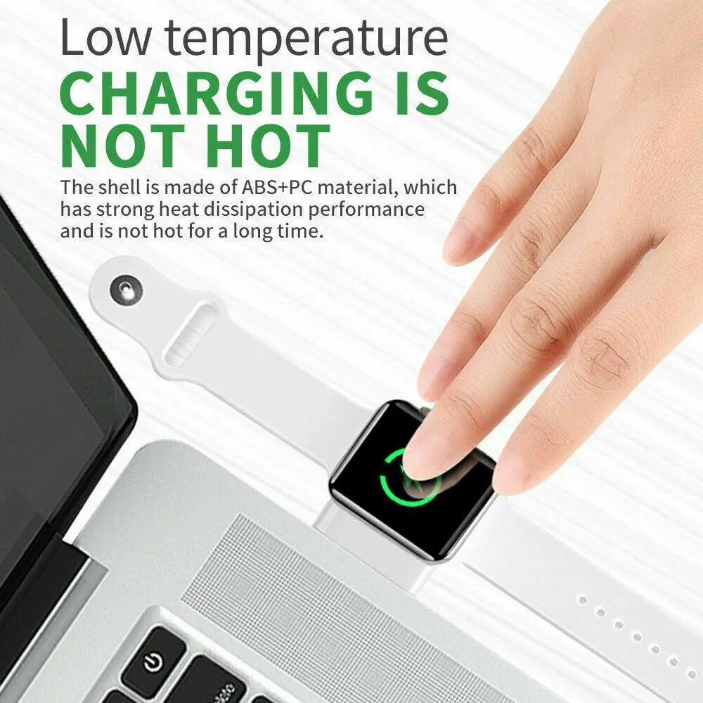 Mini Portable Wireless Charger for Apple iWatch Series Cordless USB Charging - AllTech