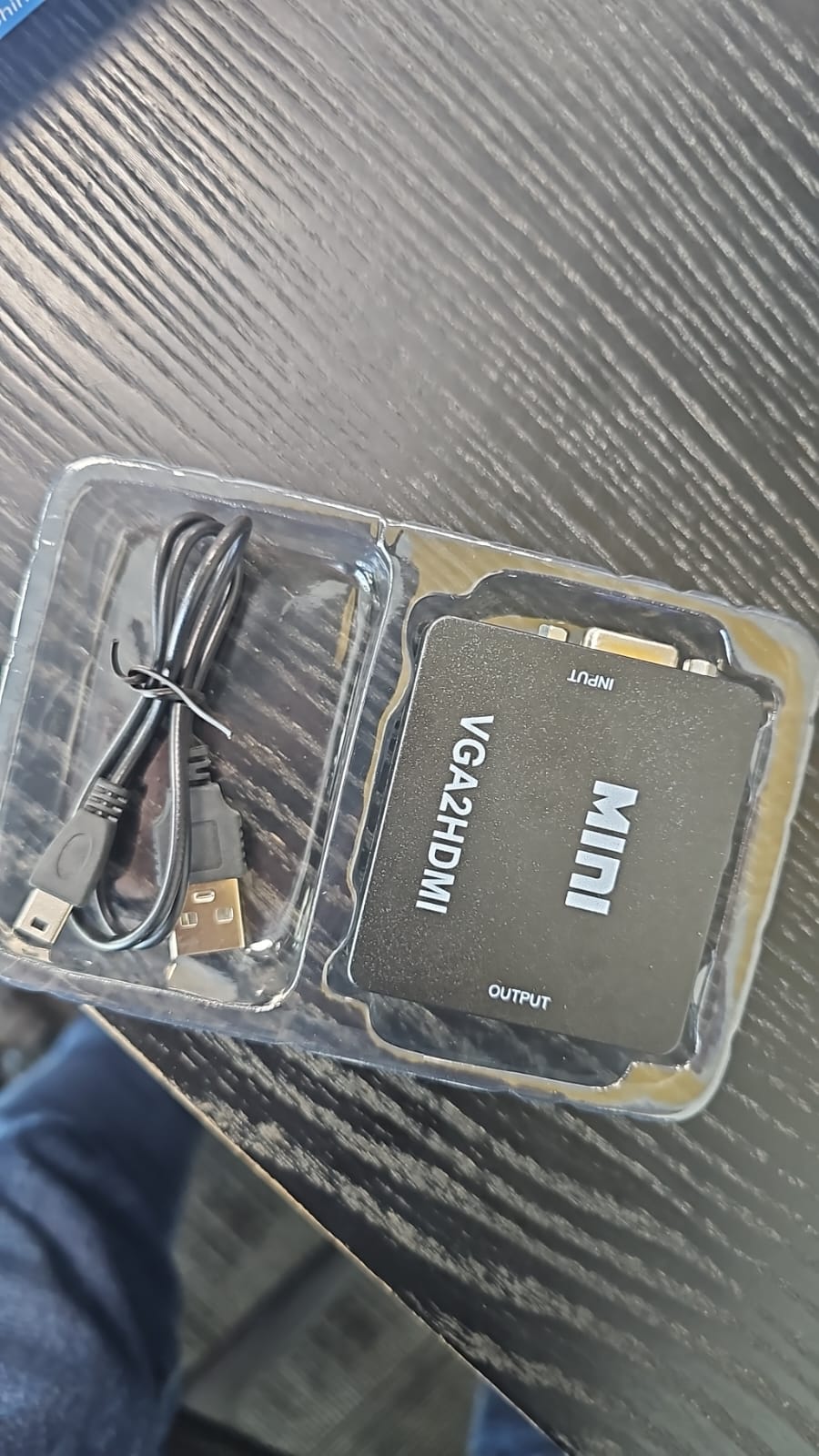 Mini VGA to HDMI Video Adapter Cable Converter Audio Full HD - AllTech