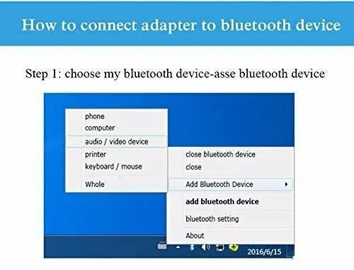 Mini Wireless USB Bluetooth V4.0 Dongle Receiver Adapter Dual Mode - AllTech
