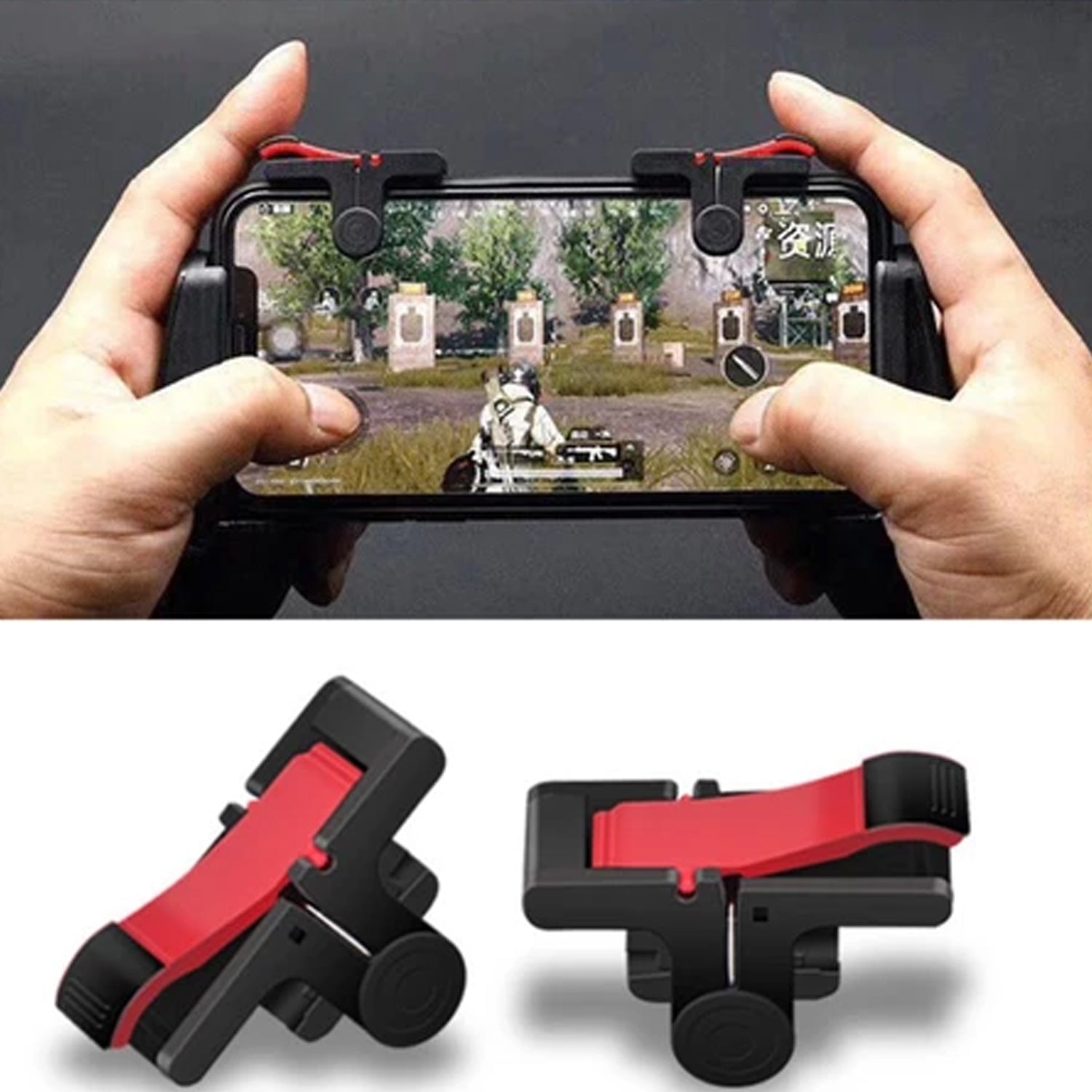 Mobile Phone Joystick Gamepad Game Trigger Game Controller Ultra - Portable L1 R1 - AllTech