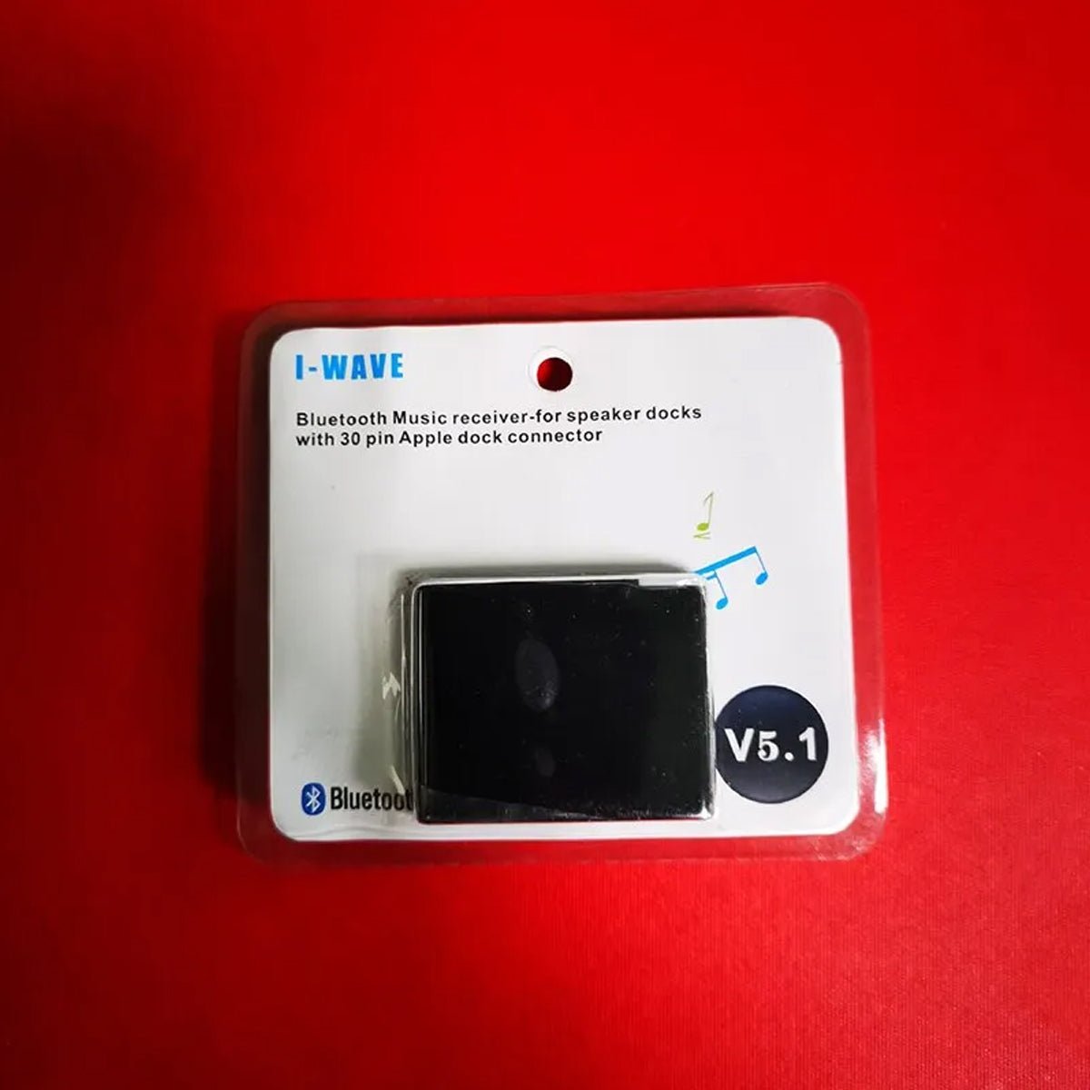 NEW 2024 30 Pin Bluetooth 5.1 Audio Receiver A2DP Music Mini Wireless Adapter For iPhone iPod Jack Analog Speaker - AllTech