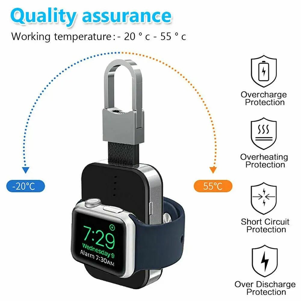 Portable Magnetic Watch Wireless Charger For Apple Watch iWatch Series 1 2 3 4 - AllTech