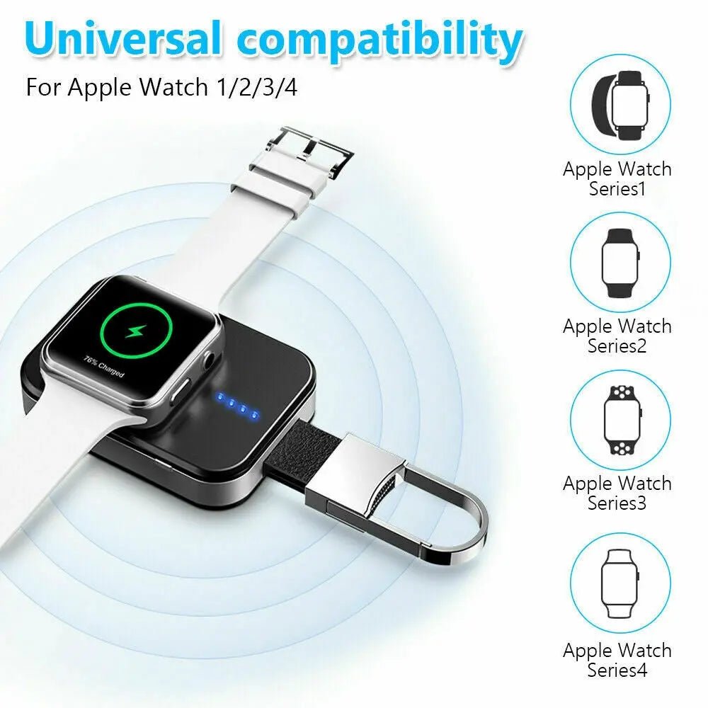 Portable Magnetic Watch Wireless Charger For Apple Watch iWatch Series 1 2 3 4 - AllTech