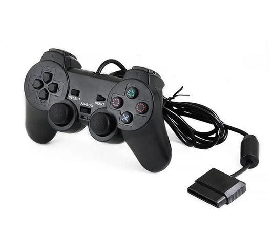 PS2 Wired Gamepad Controller Compatible Replacement for PlayStation 2 - AllTech
