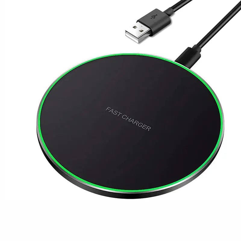 Qi Wireless Charger Pad FAST Charging Receiver For iPhone and Samsung - AllTech