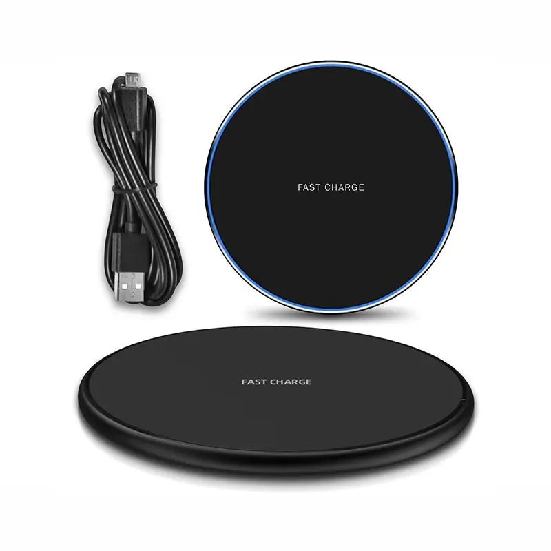 Qi Wireless Charger Pad FAST Charging Receiver For iPhone and Samsung - AllTech