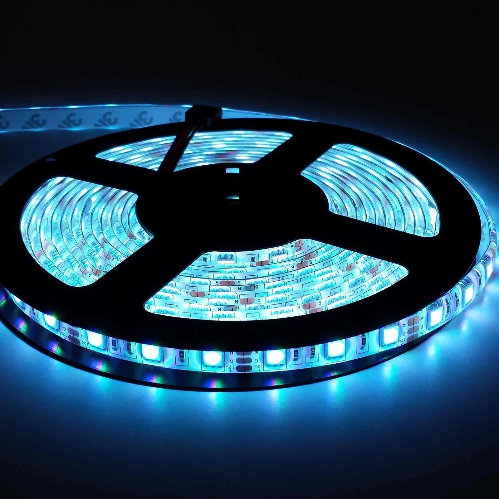 RGB LED Strip Light 5050 5M 300 LEDS Waterproof 12v Power With 24 Key IR Remote - AllTech