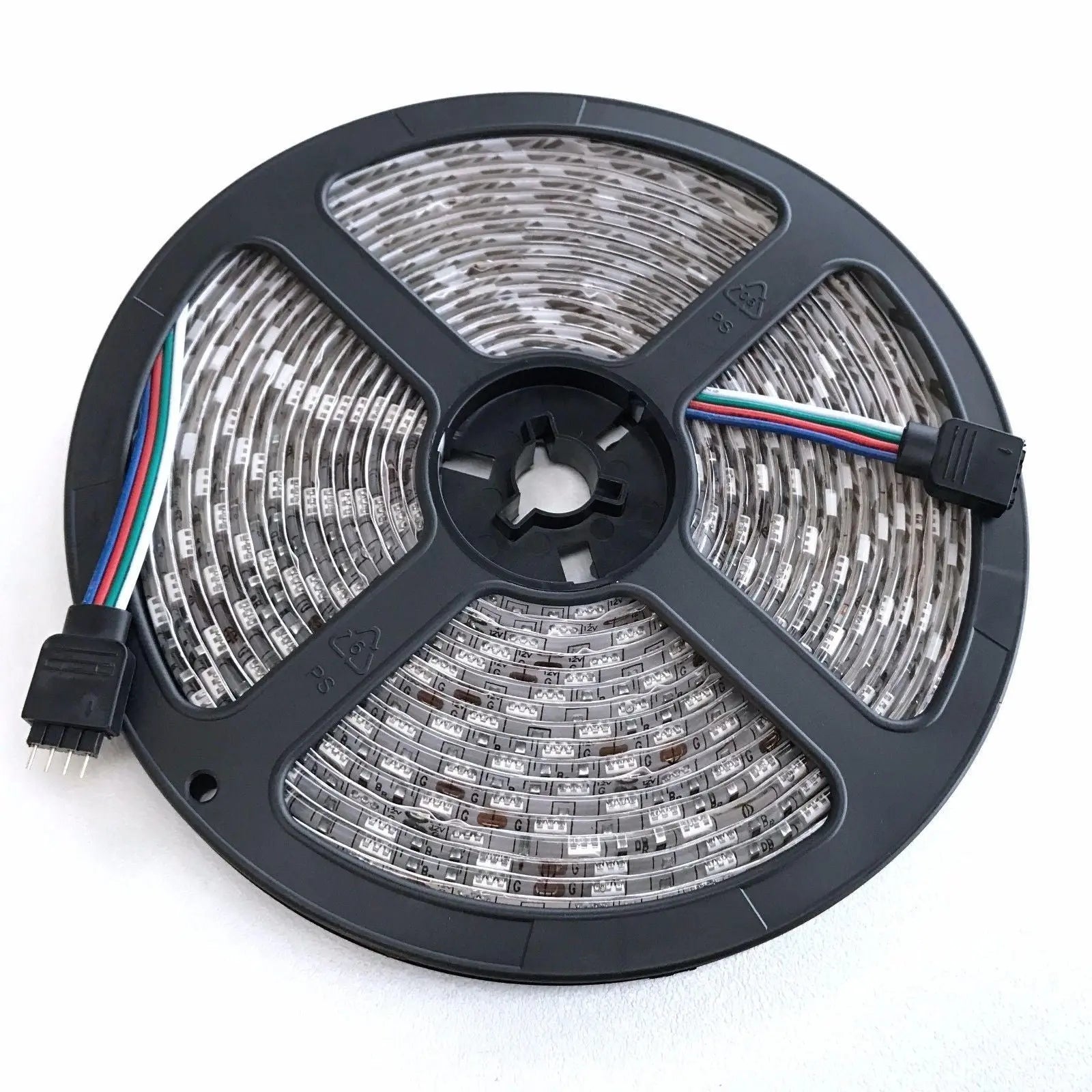 RGB LED Strip Light 5050 5M 300 LEDS Waterproof 12v Power With 24 Key IR Remote - AllTech