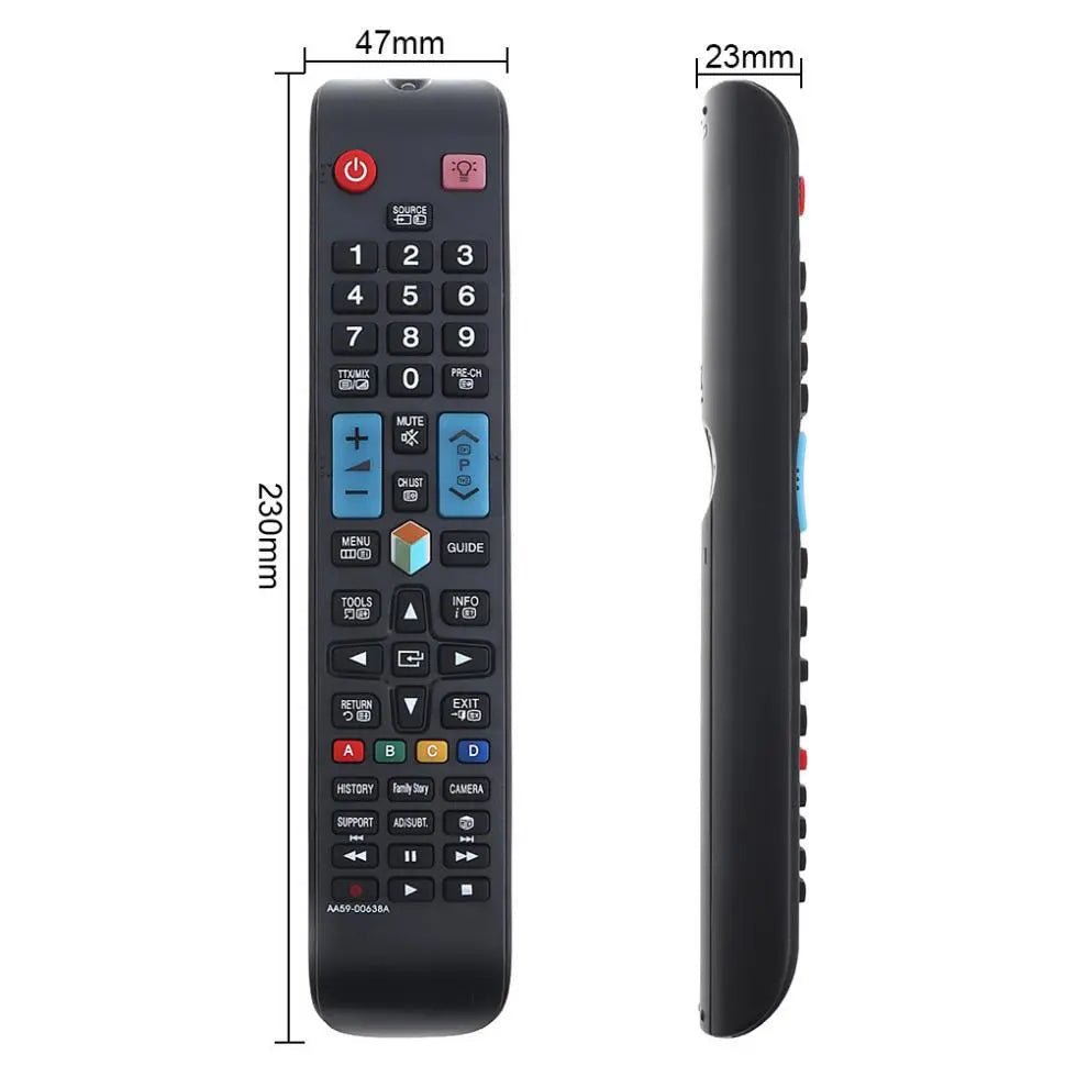SamsungTV Replacement Remote Control 3D AA59 - 00638A AA59 - 00639A TM1250B - AllTech