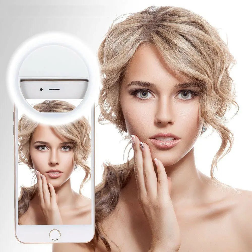 Selfie LED Ring Light 3 Mode Flash Camera Photography For iPhone Samsung LG - AllTech