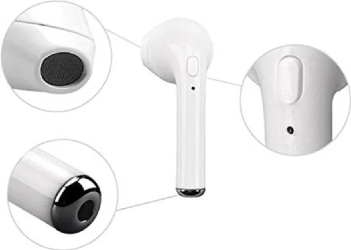 Single Ear Bluetooth Headphones iPhone Compatible Headset - 1 Piece Right Ear Only - AllTech