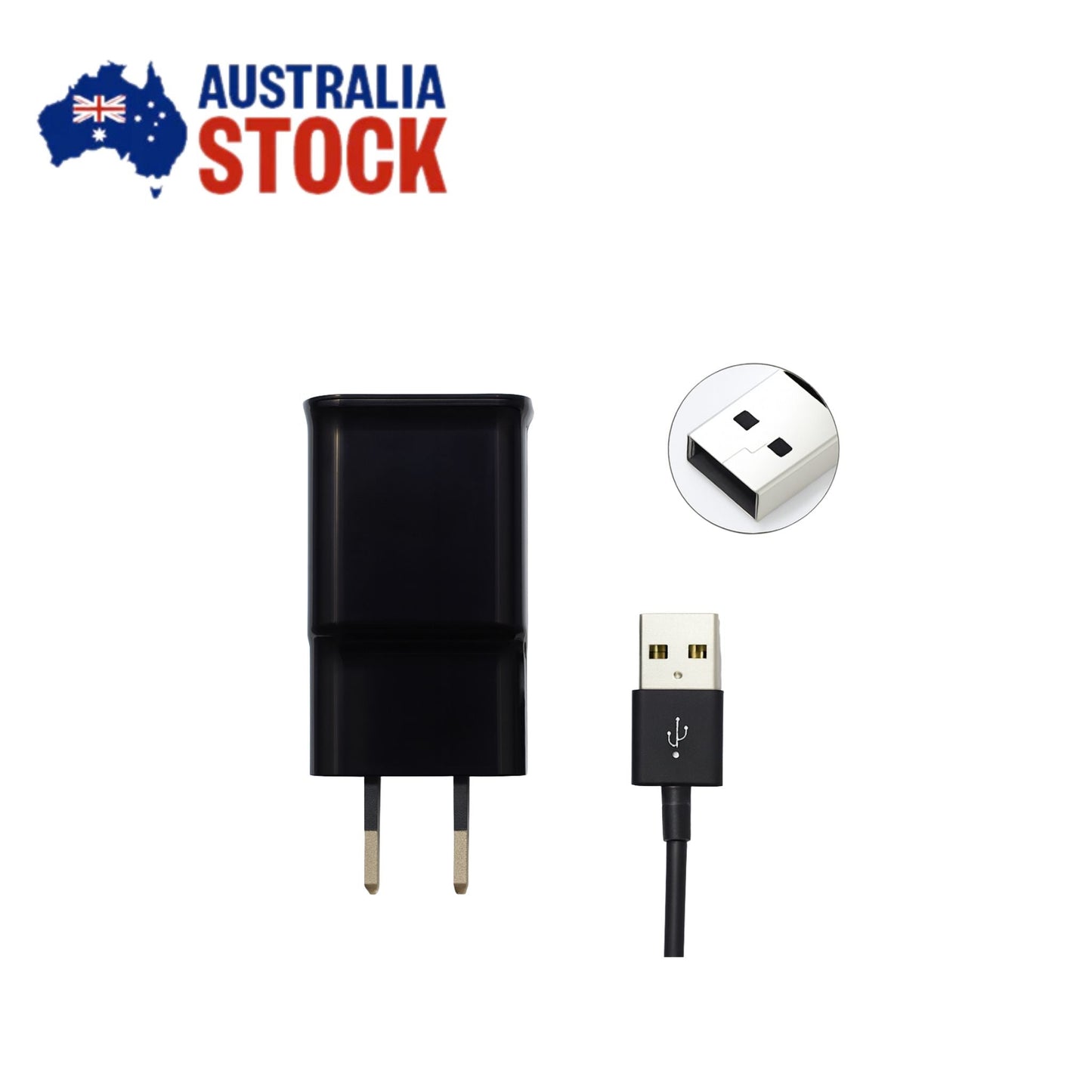 Single USB Wall Charger 5V 2A Fast Charging Adapter AU Plug – Universal Travel Power Supply for Home & Office - AllTech