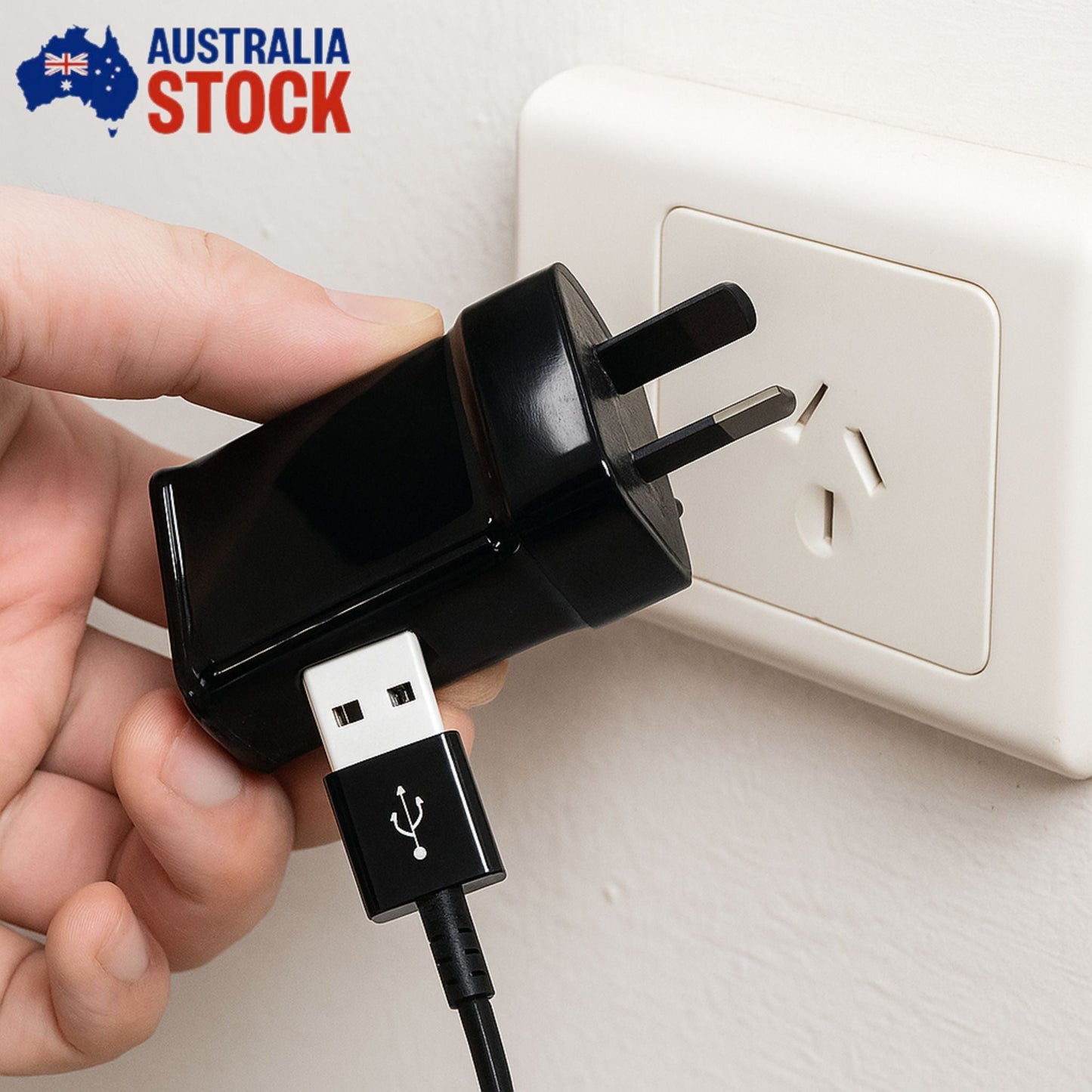Single USB Wall Charger 5V 2A Fast Charging Adapter AU Plug – Universal Travel Power Supply for Home & Office - AllTech