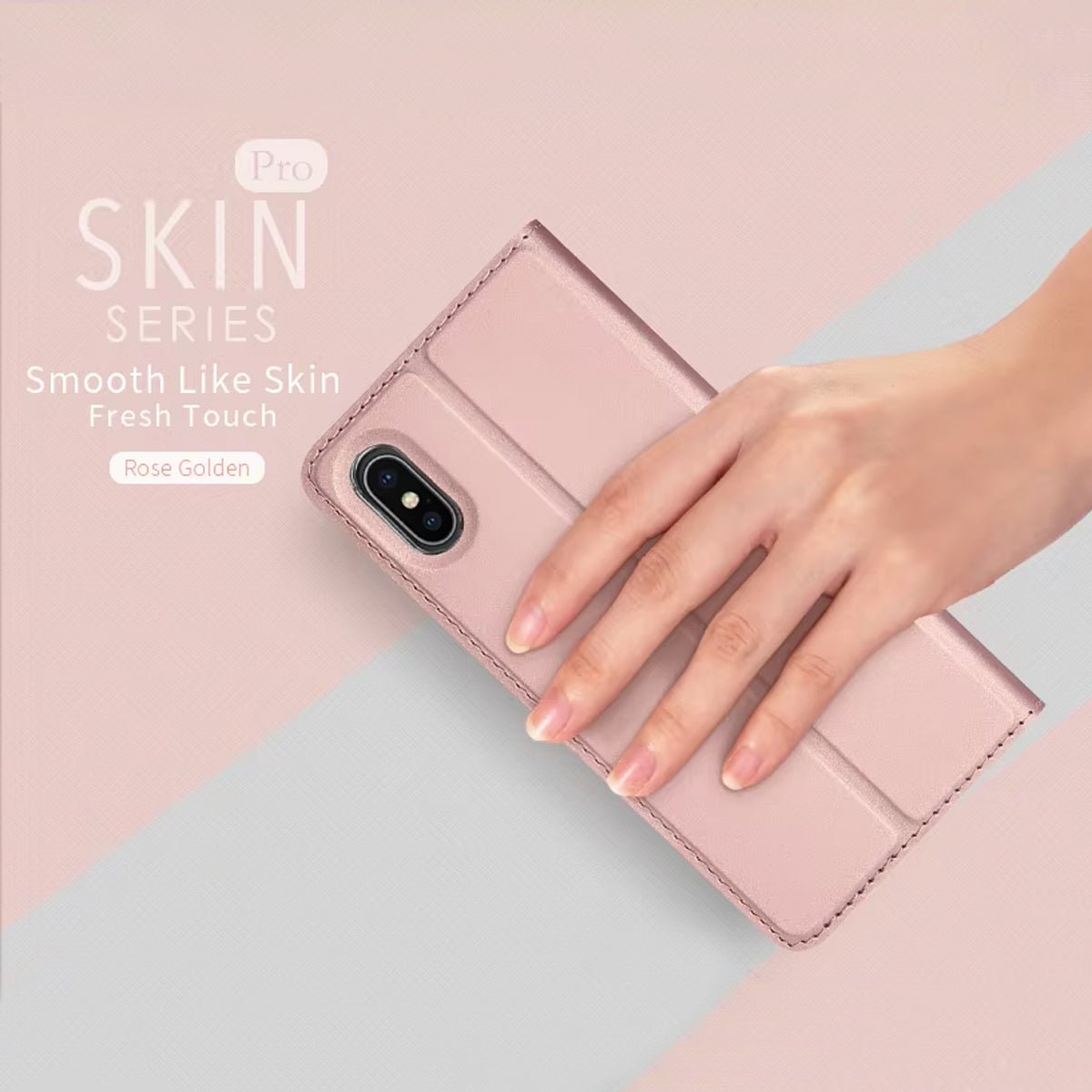 Skin Pro Series Leather Case Wallet Card For iPhone 10, X, XS, XS MAX, XR by Dux Ducis - AllTech