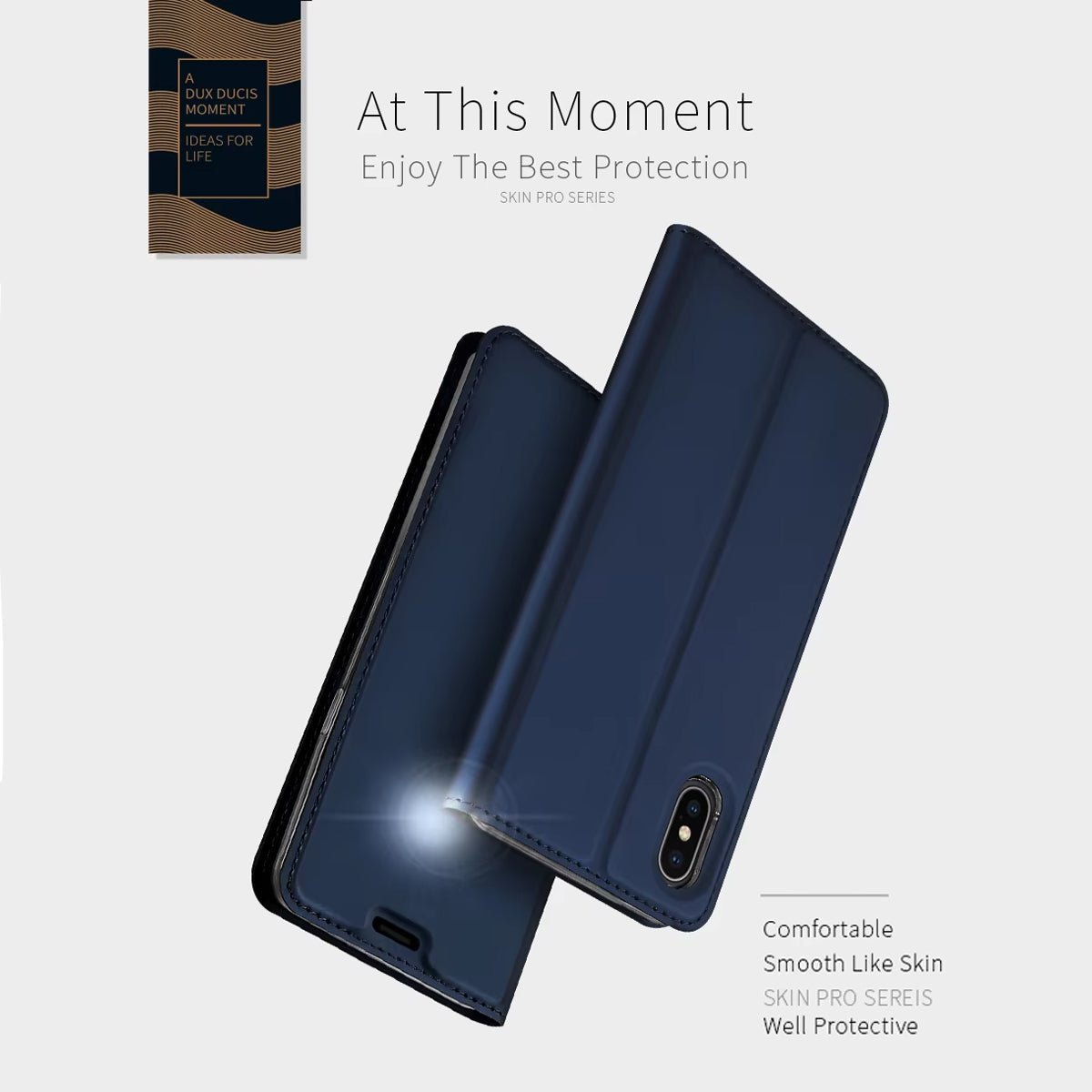 Skin Pro Series Leather Case Wallet Card For iPhone 10, X, XS, XS MAX, XR by Dux Ducis - AllTech