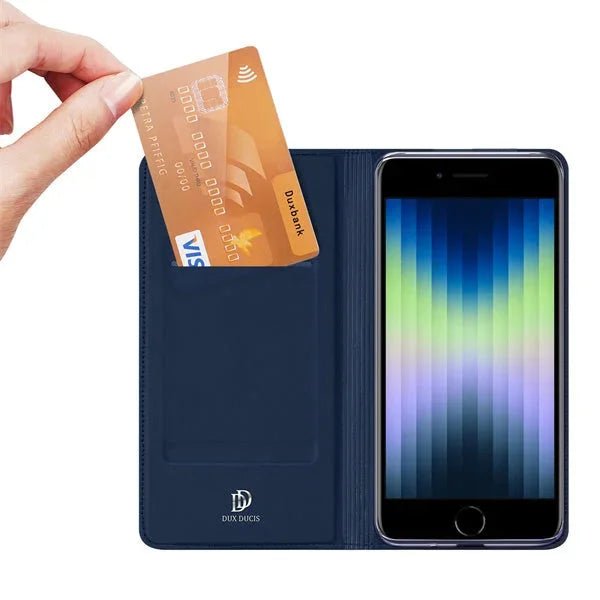 Skin Pro Series Leather Case Wallet Card For iPhone 7, 7 Plus, 8, 8 Plus by Dux Ducis - AllTech