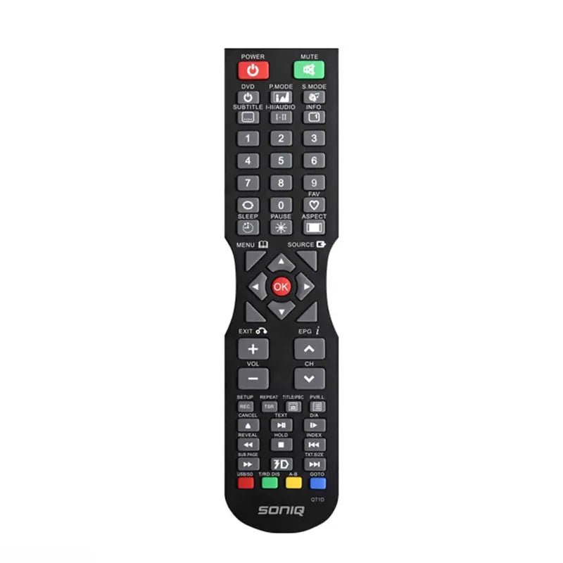 SONIQ Replacement Remote Control QT166, QT155, QT155S QT1D - AllTech