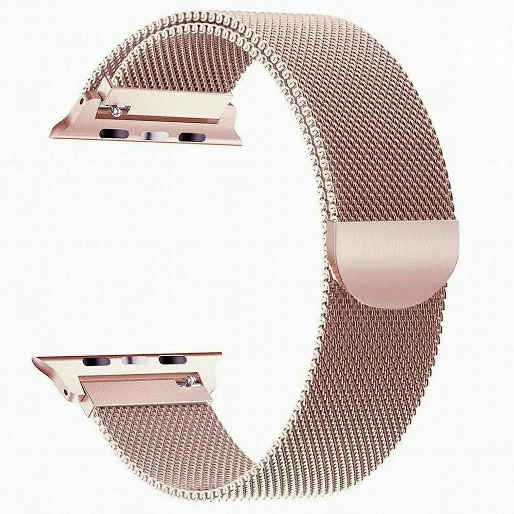 Stainless Steel Milanese Strap Band 38 - 40mm to 42 - 44mm for Apple Watch 4 3 2 1 - AllTech