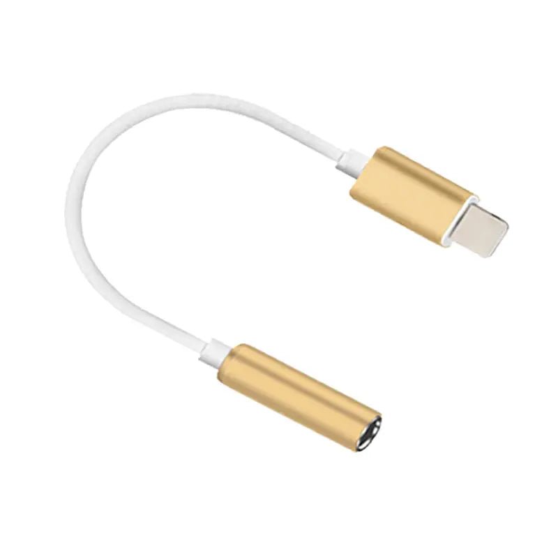 Type C to 3.5mm Adapter AUX Headphone Jack Audio Cable for iPhone 7 8 - AllTech