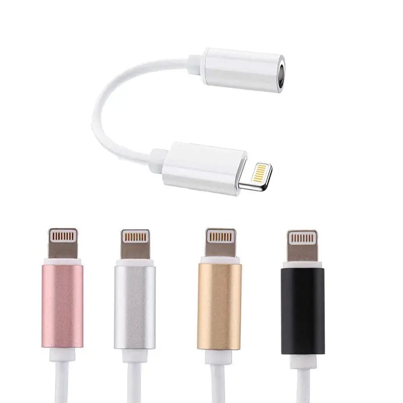 Type C to 3.5mm Adapter AUX Headphone Jack Audio Cable for iPhone 7 8 - AllTech