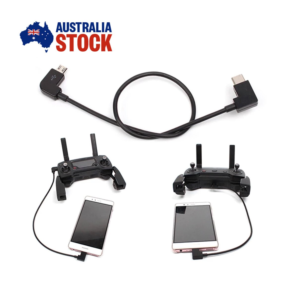 Type C to Micro USB DJI Spark Mavic Pro Remote Controller Cable - AllTech